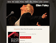 Tablet Screenshot of ellenfoley.com